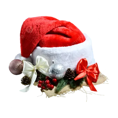 Теплая новогодняя шапка PNG , Один, рождество, шляпа PNG рисунок для  бесплатной загрузки
