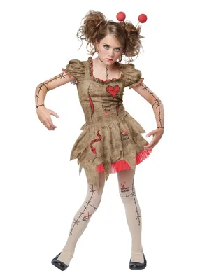 Купить костюм California Costumes Кукла Вуду Детский M (8-10 лет), цены на  Мегамаркет | Артикул: 100028288605