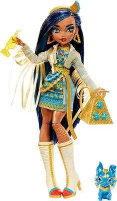 Купить кукла Mattel Клео де Нил 2022 базовая HHK54, цены на Мегамаркет
