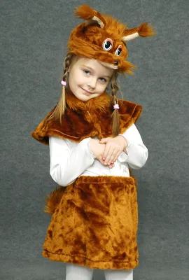 Детский карнавальный костюм Белочка. Купить по выгодной цене в  интернет-магазине Tops.com.ua