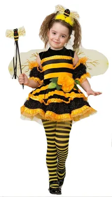 Купить костюм Батик Пчелка В Платье И Гетрах Детский 34 (134 см), цены в  Москве на Мегамаркет | Артикул: 100028290337