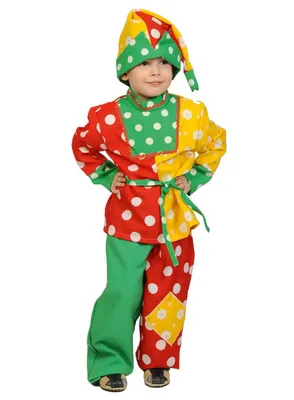 Купить карнавальный костюм Карнавалофф Петрушка, цв. разноцветный р.134,  цены на Мегамаркет | Артикул: 100025334823