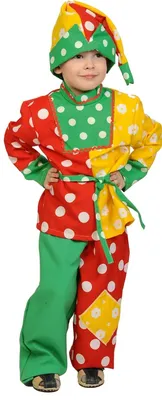 Купить карнавальный костюм Петрушка размер: 28-30, цены на Мегамаркет |  Артикул: 100027404305