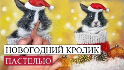 Новогодний кролик\", автор Штоль Софья