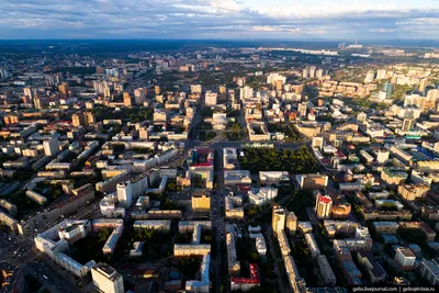 Новосибирск с высоты — самый большой город Сибири