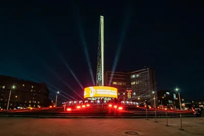 Открытие стелы «Новосибирск — город трудовой доблести» 3 ноября: 20 лучших  фото