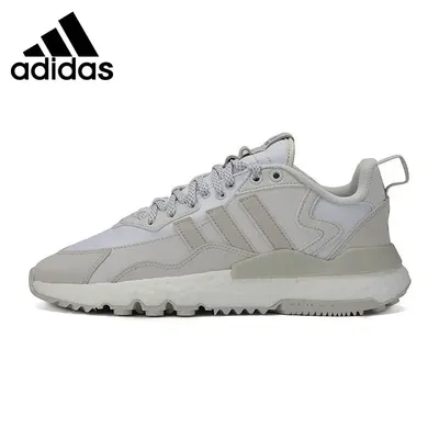 Оригинальные новые поступления, оригинальные беговые кроссовки Adidas NITE  для бега в зимнем стиле унисекс | AliExpress