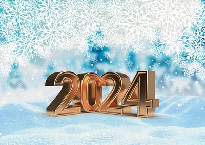 Новый год фон боке свет и буквы 2024 обои нейросеть сгенерированная арт |  Премиум Фото