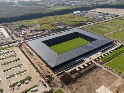Как выглядит новый стадион в Краснодаре, который строит Галицкий? Фото и  видео