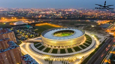 Новый Стадион Краснодар | New Krasnodar Stadium - YouTube
