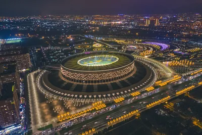 Как строился новый стадион Галицкого «Краснодар-2» | ЛСТК - ФАБРИКА  КАРКАСОВ - ЛСТК | Дзен