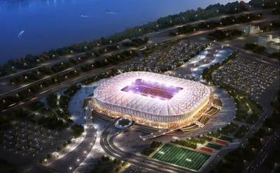 Новый стадион в ростове на дону фото