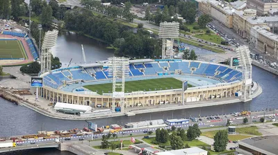 Новый стадион Санкт-Петербурга Зенит Арена | Пикабу