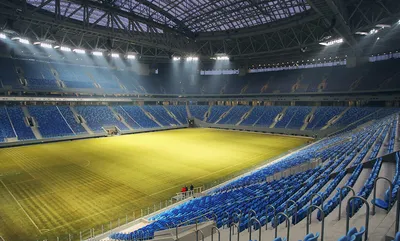 Krestovsky Stadium / Zenit Arena from the air. April 2016 - YouTube