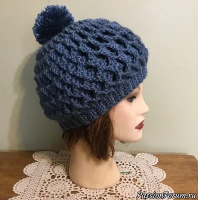 Зимняя шапка, теплый капот, женская шапка, вязаные шапки-бини для женщин,  массивные толстые эластичные шапки – лучшие товары в онлайн-магазине Джум  Гик