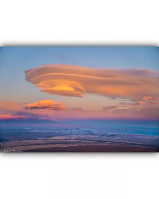 Облака над Иссык-Кулем будоражат воображение жителей и туристов (фото)