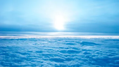 Обои Высокие облака, картинки - Обои для рабочего стола Высокие облака фото  из альбома: (природа)