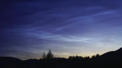 Над Верхоянским хребтом сфотографировали серебристые облака | Русское  географическое общество