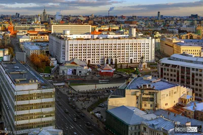 Москва | Фотографии | №2786 (Арбатская площадь и здание Минестерства обороны )