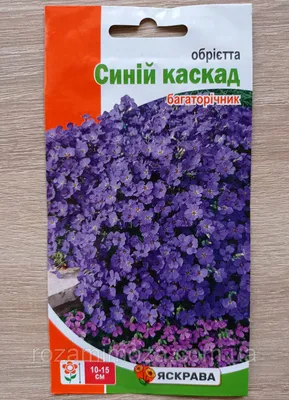 Купить Обриета Синий каскад 0.1 г, Яскрава, цена 8 грн — Prom.ua  (ID#1734416137)