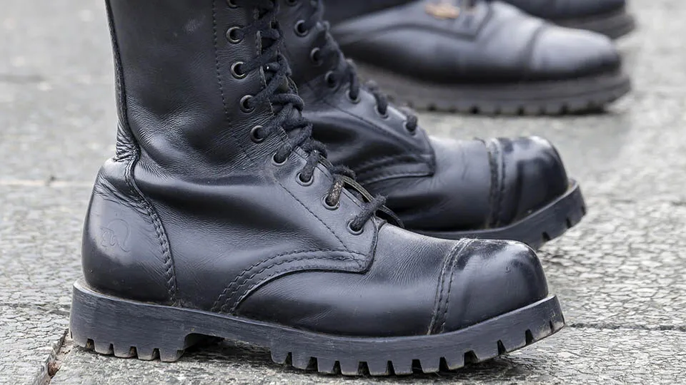 Combat Boots 2023 Female High Platform Gothic Shoes Black Leather Boots Lace Up Women Knee High Boots Simple Autumn Winter Shoes Combat Boots 2023 Female High Platform Gothic Shoes Black Leather Boots Lace Up Women Knee High Boots Simple Autumn Winter Shoes