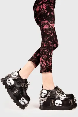 Maniac Chunky Platform Wedge Shoes – LAMODA US