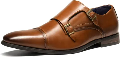 Mens Triple Monk Strap Slip Loafers Formal Business Casual Comfortable  Dress Shoes Men - Men's Shoes - Temu