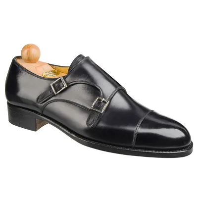 Tobacco Monk Strap Oxford Shoes – Peyman Umay