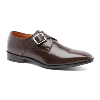 The Heston Double Monk Strap Boot - Chocolate – Paul Evans