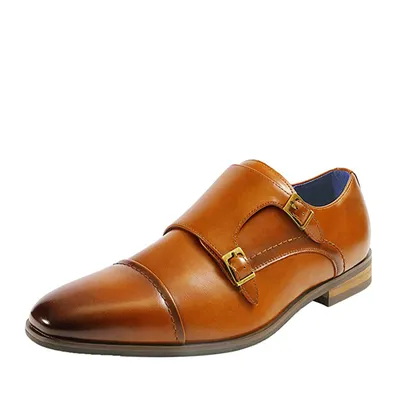 Carlos Santos Andrew 6942 Leather Monk Strap Shoes - 7Mile Shoes