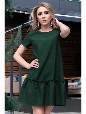 Однотонное платье-футляр с вырезом и косым плечом, черное платье, женское  осеннее платье 2023, элегантные женские платья для веч size XL צֶבַע Green