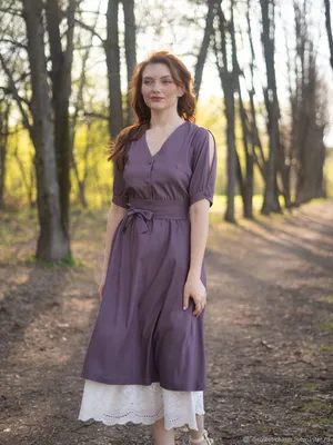 Однотонное платье STY-A025T620 купить по выгодной цене в Украине