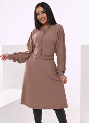 Двухцветное однотонное платье с завышенной талией, Женский, Лето, размер  44, материал Терилен — купить в интернет-магазине OZON (1351833204)