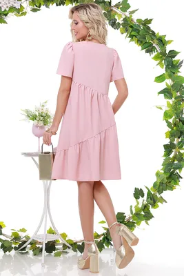Однотонное платье цвета электрик свободного кроя 153R3019 купить в Украине  | Цена, отзывы, характеристики в магазине AGER.ua