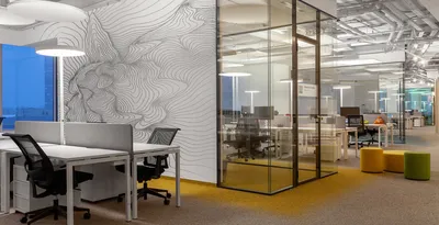 Облака и самокаты: как выглядит офис молодой IT-компании :: Дизайн :: РБК  Недвижимость