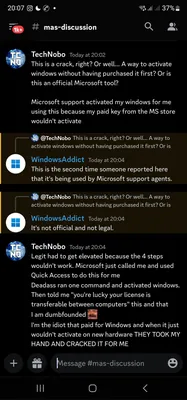 Сотрудник техподдержки Microsoft активировал Windows 10 на ПК клиента с  помощью пиратского кряка / Хабр