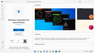 Подсистема Windows для Linux появилась в Microsoft Store / Хабр
