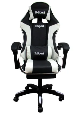 Игровое кресло R-Sport K4, с функцией массажа и подставкой для ног,  красное/черное цена | pigu.lt