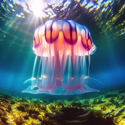 В Бердянске огромные медузы попали на видео | Стайлер