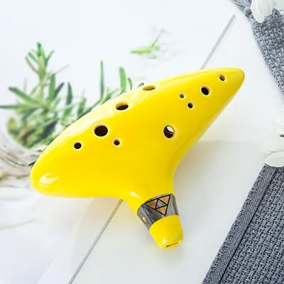 12-луночный портативный музыкальный инструмент Alto C Ocarina с защитной  сумкой купить недорого — выгодные цены, бесплатная доставка, реальные  отзывы с фото — Joom