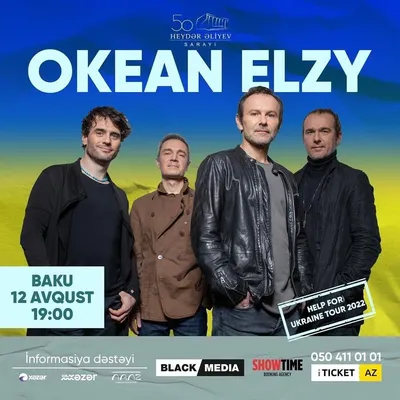 Группа «Океан Эльзы» выступит в Баку в рамках благотворительного тура в  поддержку Украины - ФОТО