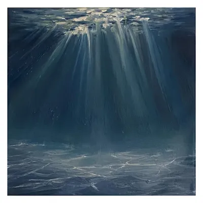 Картина «Глубины океана» – купить онлайн на Ярмарке Мастеров – RZ974RU |  Картины, Челябинск