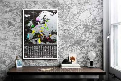 Скретч карта Европы My Map Europe Black edition (англ. язык)  (ID#1209719682), цена: 500 ₴, купить на Prom.ua