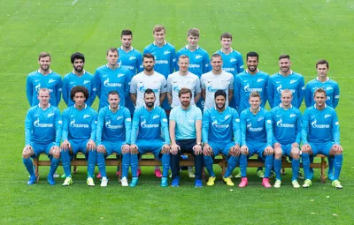 Фотосессия-2015: официальные портреты команды фото на ФК Зенит