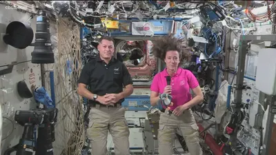 Выход экипажа в открытый космос на Международной космической станции | abc10.com