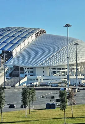 Стадион \"Фишт\" в Сочи с подвижной крышей | ARCHITIME.RU