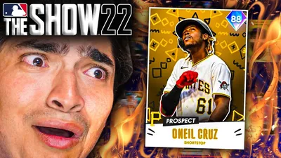 I SMASHED MY CONTROLLER IN *88* ONEIL CRUZ'S DEBUT!! MLB The Show 22  Diamond Dynasty - YouTube