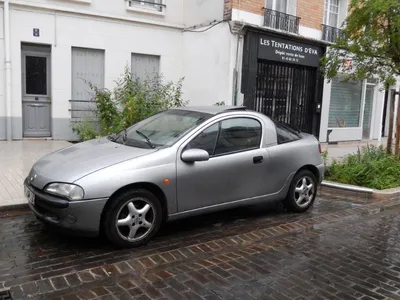 Opel Tigra grey car | Marc Tavernier | Flickr