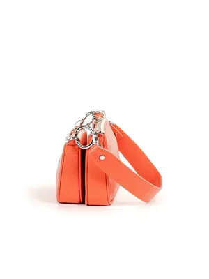 Оранжевая женская сумка 610-1203-613