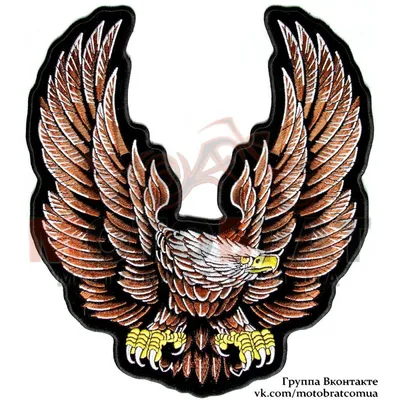 Нашивка Летящий Орел Upwing Eagle Patch - купить по цене 780 грн в Украине  в интернет-магазине Мотобрат Украина